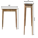 2 Drawer Nordic Writing Desk - Oak