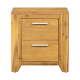 Nightstand - Natural Wood / Brown