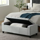 Guernsey - Ottoman Storage With Tufted Top