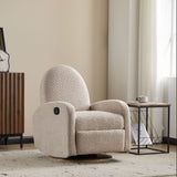 Contemporary 360 Swivel And Glider Recliner Chair