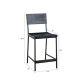 Tacoma - Counter Stool - Black