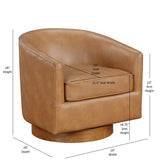 Maisy - Barrel Swivel Chair