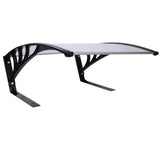 Weather Resistant Polycarbonate Canopy Outdoor Shade Cover For Robotic Lawn Mowers - Black
