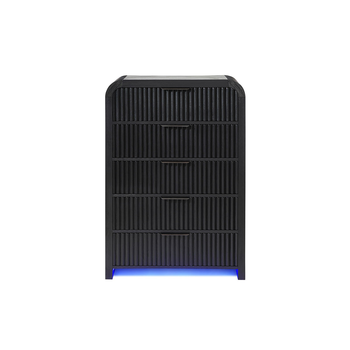 Beverly - Chest, LED Lighting - White / Black