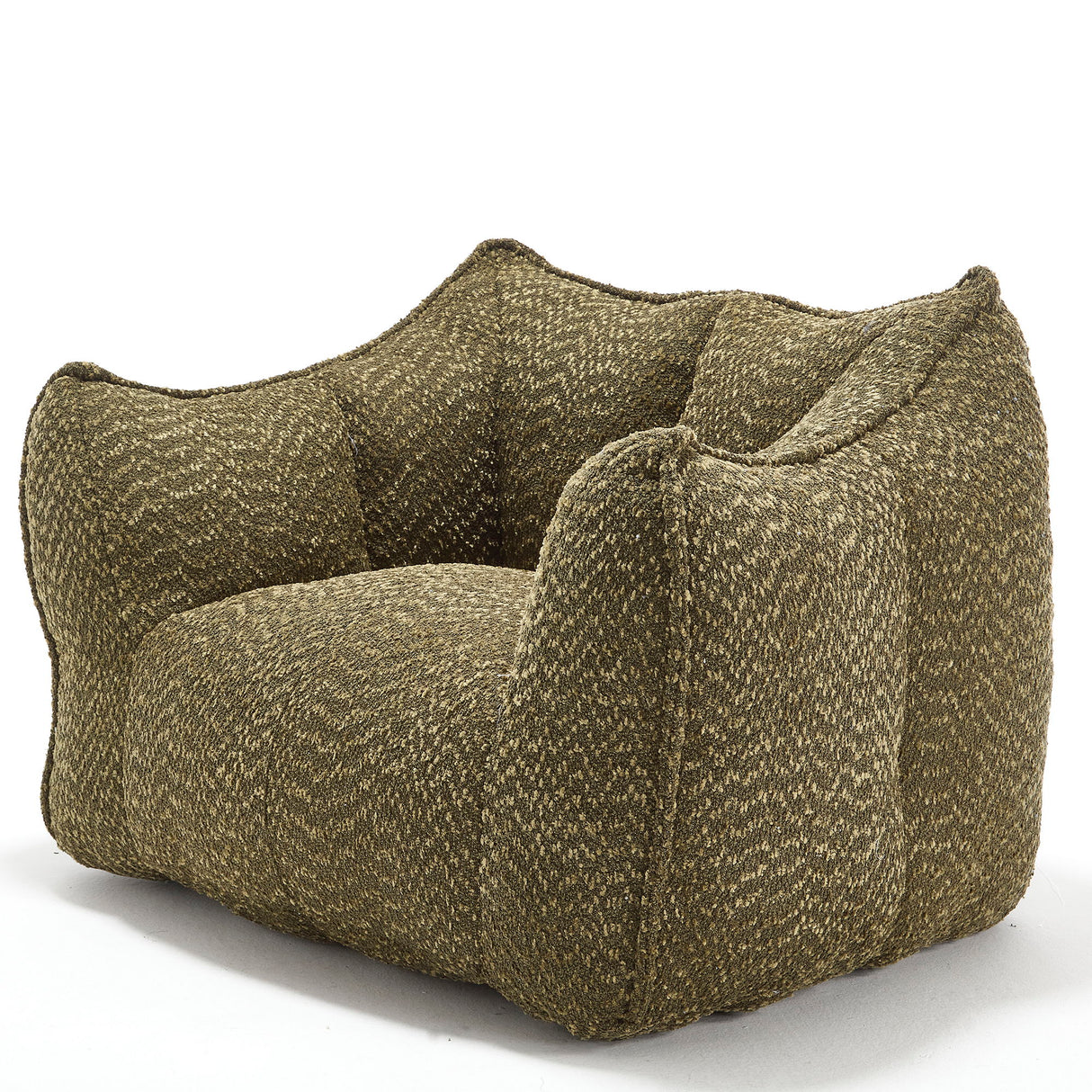 Comfortable Chenille Sofa Chairs With Highly Resilient Foam For Living Rooms And Bedrooms