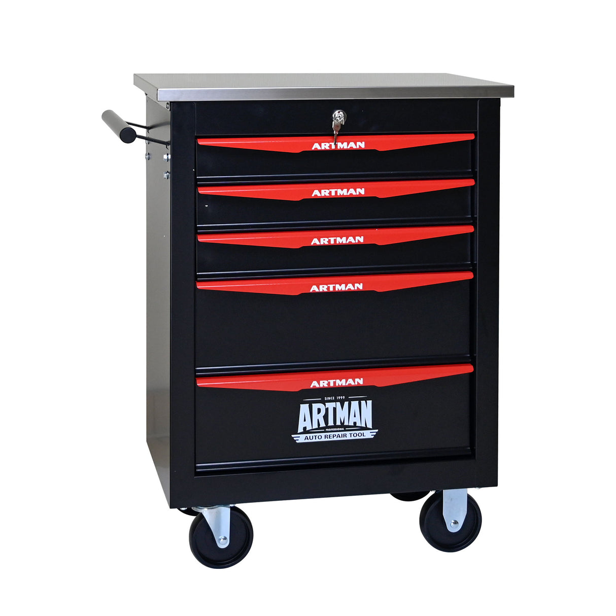 Drawer Multifunctional Tool Cart With Wheels For Garage