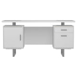 Contemporary 2 Drawer Computer Desk
