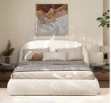 Archie Puffy Grounded - Upholstered Platform Bed