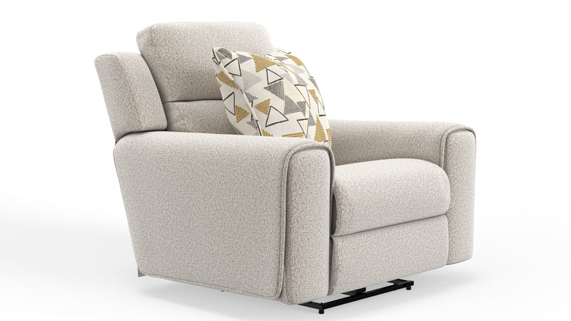 Micah Power Headrest Power Deep Seat Lay Flat Recliner