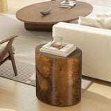 Nebula - Accent Oval Pillar Side Table