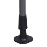 Manual Retractable Patio Awning, UV Resistant Polyester Sun Shade With No Drill Installation