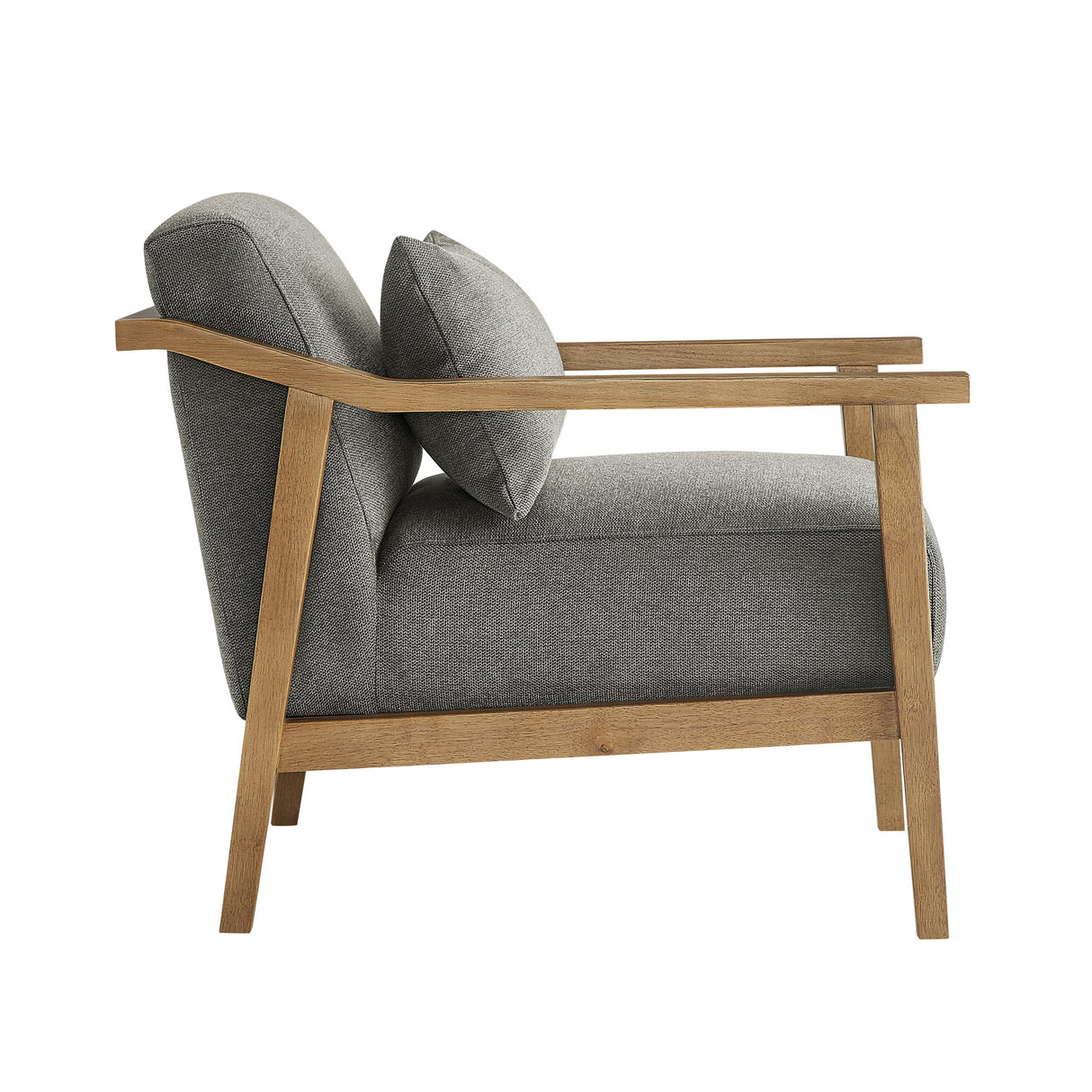 Reagan - Arm Accent Chair With Lumbar Pillow