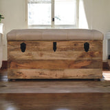 Buffalo - Leather Storage Trunk