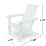 Enigmara - Outdoor High Density Resin Adirondack Chair