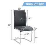 Luxury Simple Arch Chair, High Resilience With Metal Legs