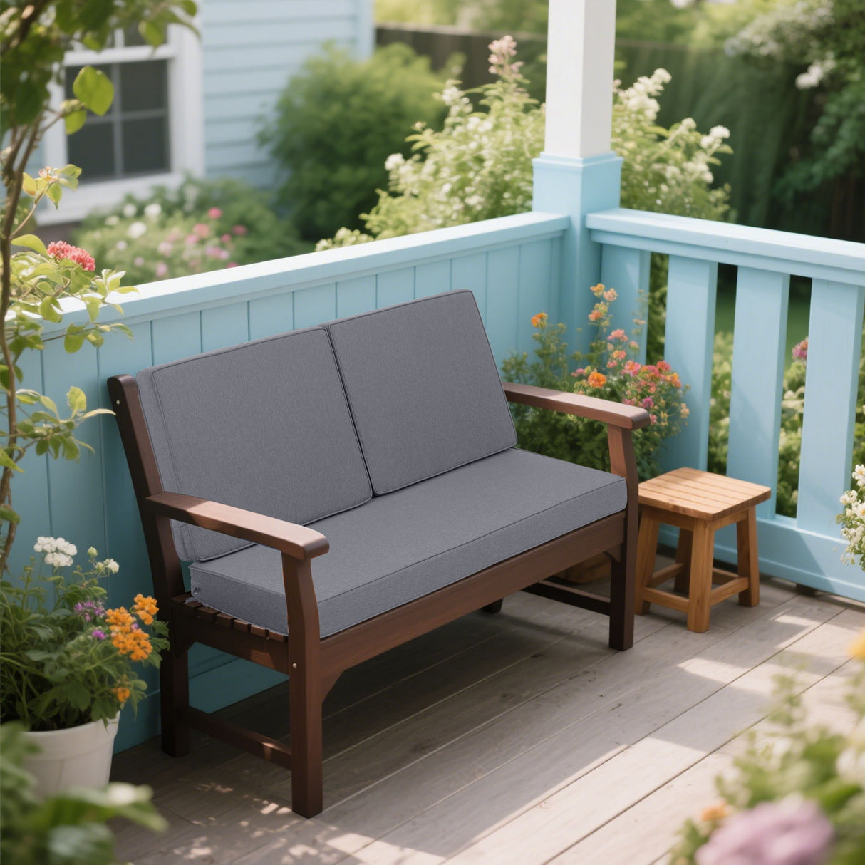 Deep Seat Waterproof Replacement Patio Chair Cushions For Patio Furniture