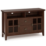 Artisan - TV Media Stand, Handcrafted - Russet Brown