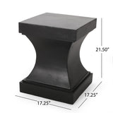 Athena - Modern Side Table With Pedestal Design