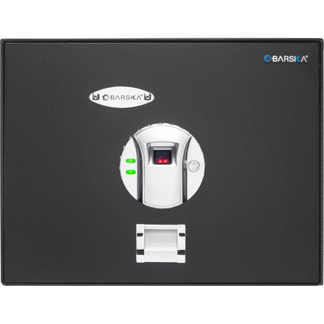 0 23 Cu Ft Top Opening Biometric Security Safe - Black