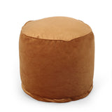 Shimon - Cylinder Pouf Ottoman And Floor Cushion