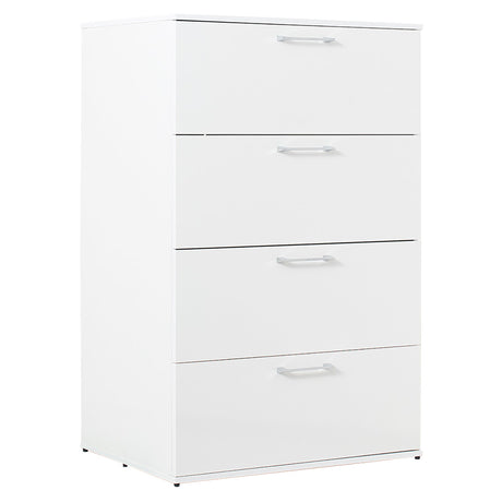 Bliss - Glossy 4 Drawer Jumbo Chest With Extra Deep Storage