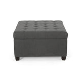 Isabella - Contemporary Ottoman With Storage