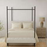 Brushed Microfiber Hypoallergenic Split Sheet Set