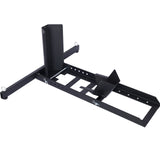 Heavy Duty Adjustable Motorcycle Stand / Wheel Chock 1800 Lb Capacity - Black