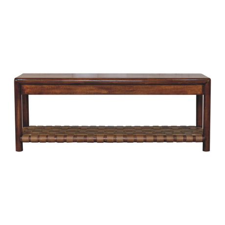 Regency - Woven Bench - Brown