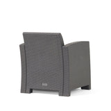 Outdoor Wicker Club Chair With Water Resistance