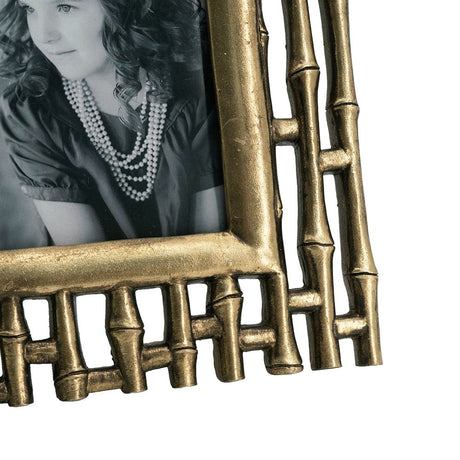 Photo Resin Frame, Opening (Set of 2) - Gold