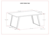 Lowry - Handcrafted Square Dining Table