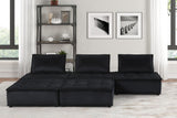 Anna - Stylish Sectional Sofa Ottoman