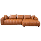 Clark - Sectional Right Sofa - Cognac