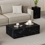 Modern Coffee Table With Light Wood Texture Pattern