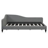 Modern L Shaped Linen Daybed With Legs