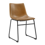 Industrial Dining Chairs (Set of 2)