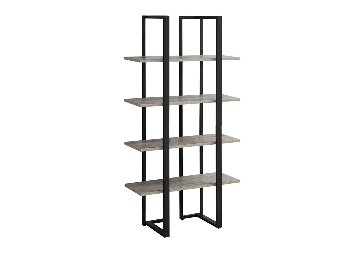 Bookshelf, Bookcase, Etagere, 4 Tier, Office, Contemporary & Modern