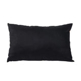 Crow Happy Halloween Pillow - Beige / Black