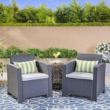 Outdoor Wicker Club Chair With Water Resistance