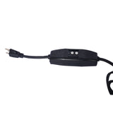 Electric 14" Cut Off Saw Wet / Dry Concrete Saw Cutter With Guide Roller And Water Line Attachment, 3000W - Black / Silver