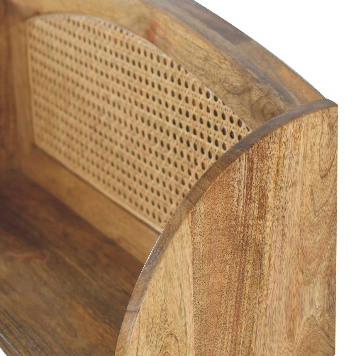 Larissa - Open Wall Mounted Shelf - Oak