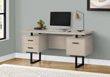 Computer Desk For Home Office, Laptop, Left, Right Set - Up, Storage Drawers, Contemporary & Modern