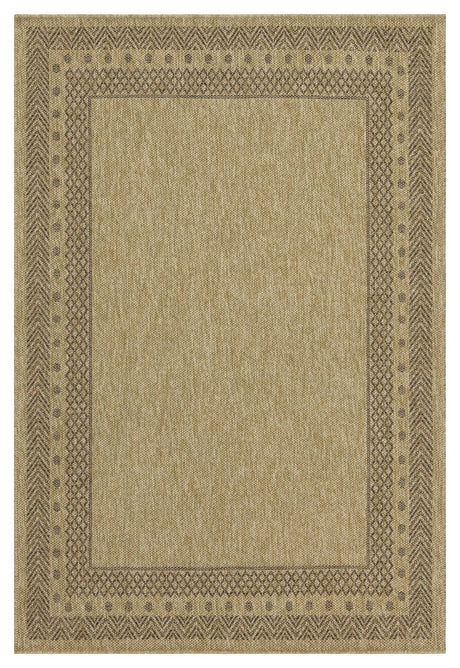 Earth - 7'10" X 10'3" Polypropylene, Indoor, Outdoor Area Rug - Jute, Mocha