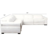 Yohan - Reclining Sectional Sofa - White