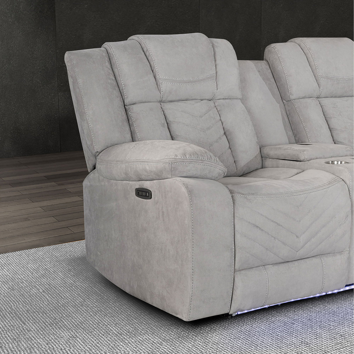 Raize - Sectional - Ash
