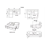Territory - Pull Out Sofa Bed