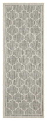 Sunshine - 5'3" X 7'3" Indoor & Outdoor Area Rug - Silver