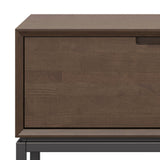 Banting - Low TV Stand - Walnut Brown