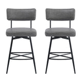 Retro Swivel Counter Stools (Set of 2)